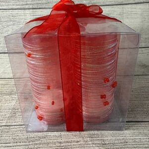 4 Pk of 5in tall battery operated Candle Holders with Tea Lights